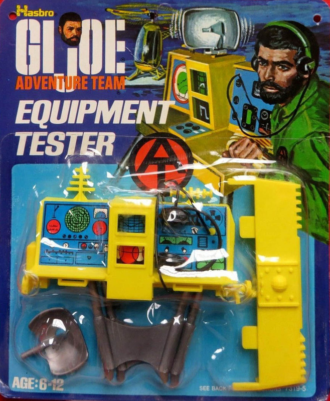 GI Joe Equipment Tester legs 3D Replica GIjOE Adventure Team