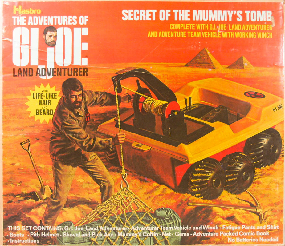 ** 1964-GI JOE CANADA-2019 ** New Pick & Shovel Mummy's Tomb Adventure Team 