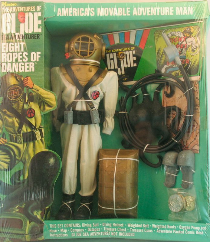 I Vintage Toy G Joe Eight Ropes of Danger 2" x 3" Fridge / Locker Magnet 