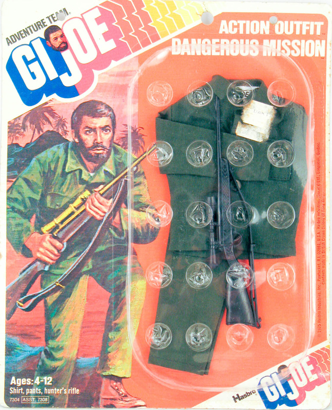 1975 GI Joe The Defenders Camouflage Shorts Clothes Hasbro Tagged 